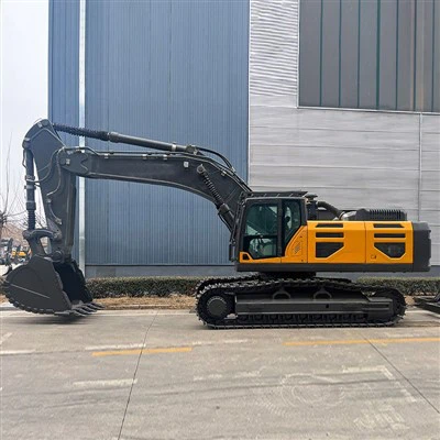 Escavadeira de esteira de 60 toneladas com motor Commins